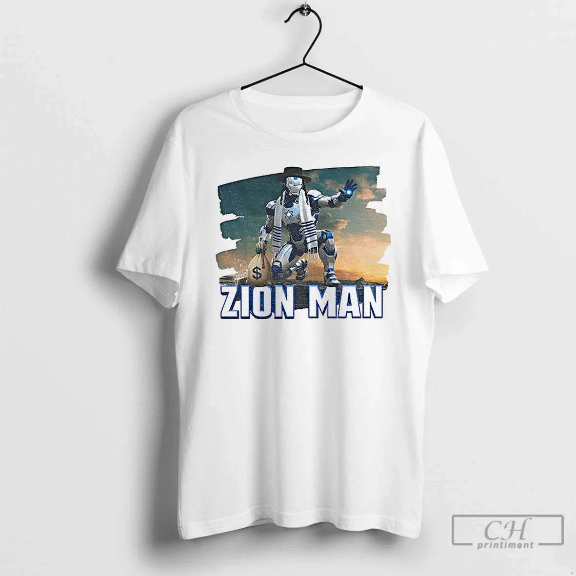Classic Zion Man Iron Man Jewish Parody T-Shirts, Hoodie, Sweatshirt - T-Shirt, Sweatshirt, Hoodie