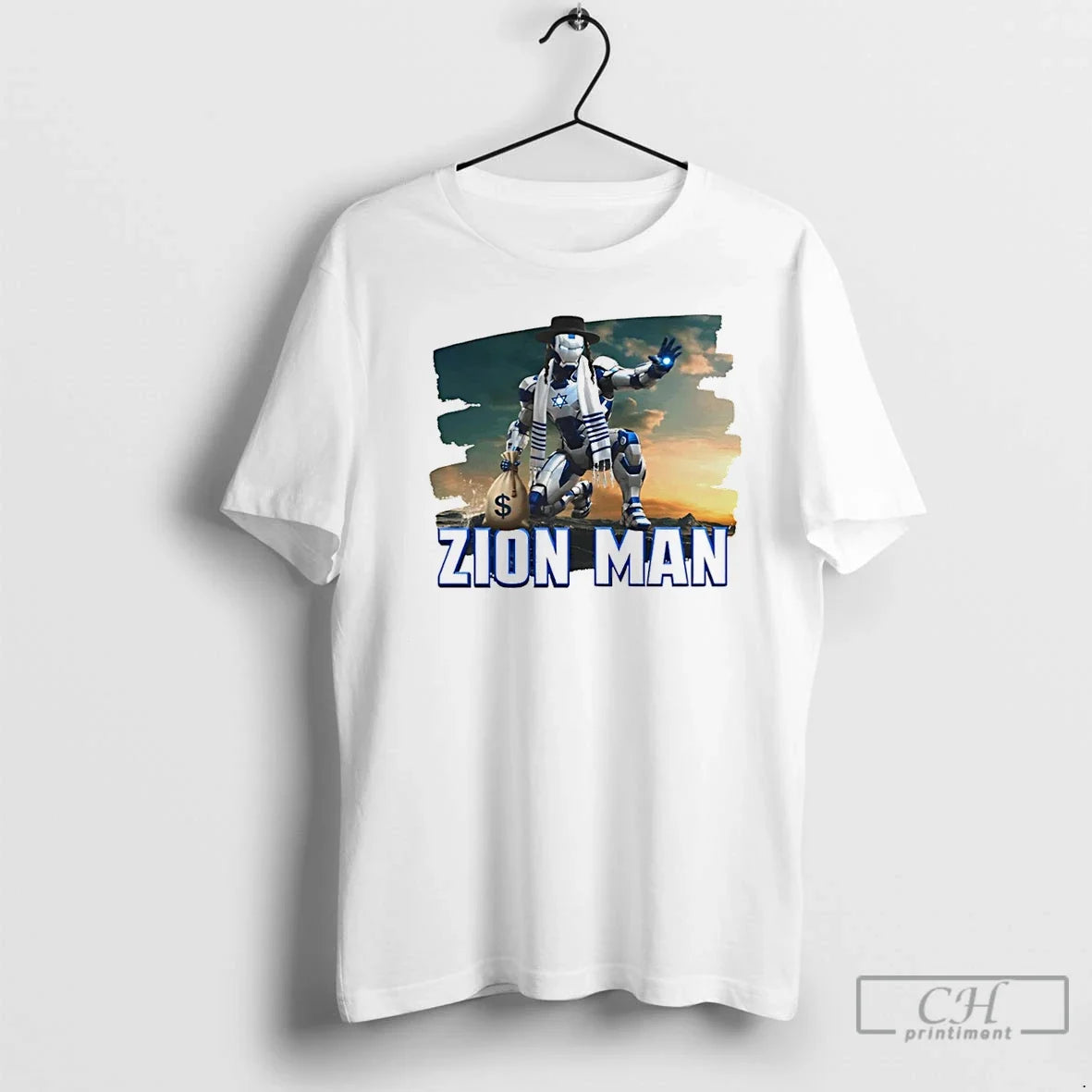 Classic Zion Man Jews Robot T-Shirts, Hoodie, Sweatshirt - T-Shirt, Sweatshirt, Hoodie