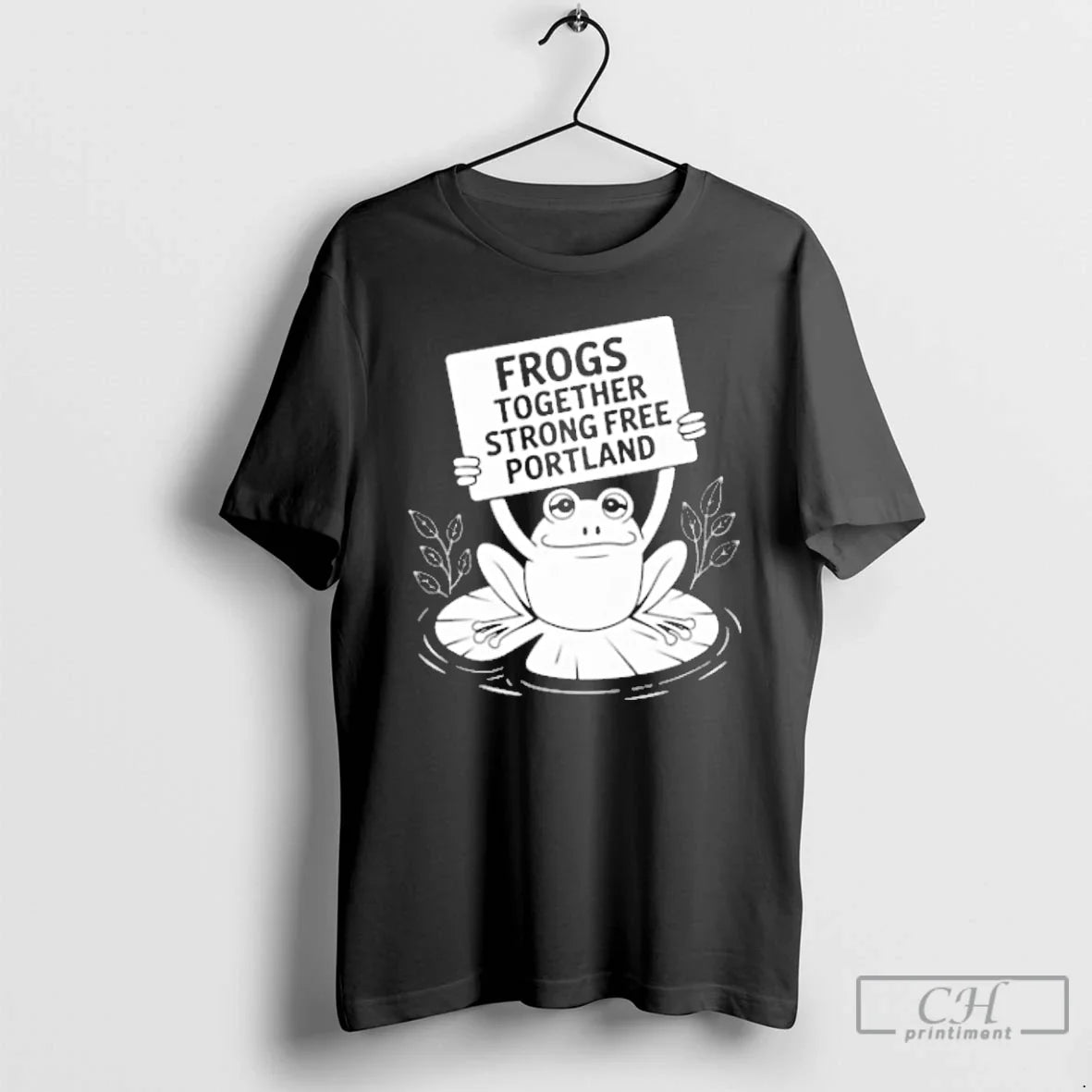 Classic Frogs Together Strong Free Portland T-Shirts, Hoodie, Sweatshirt - T-Shirt, Sweatshirt, Hoodie