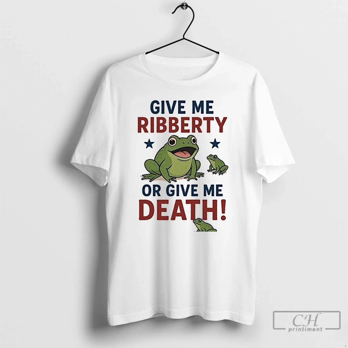 Classic Give Me Ribberty Give Me Death Portland Frog Protester T-Shirts, Hoodie, Sweatshirt - T-Shirt, Sweatshirt, Hoodie
