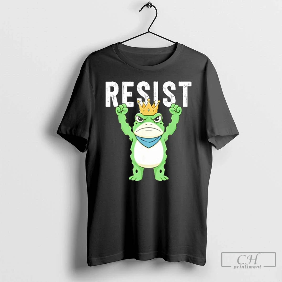 Classic King Frog Resist Portland Frog Protest T-Shirts, Hoodie, Sweatshirt - T-Shirt, Sweatshirt, Hoodie