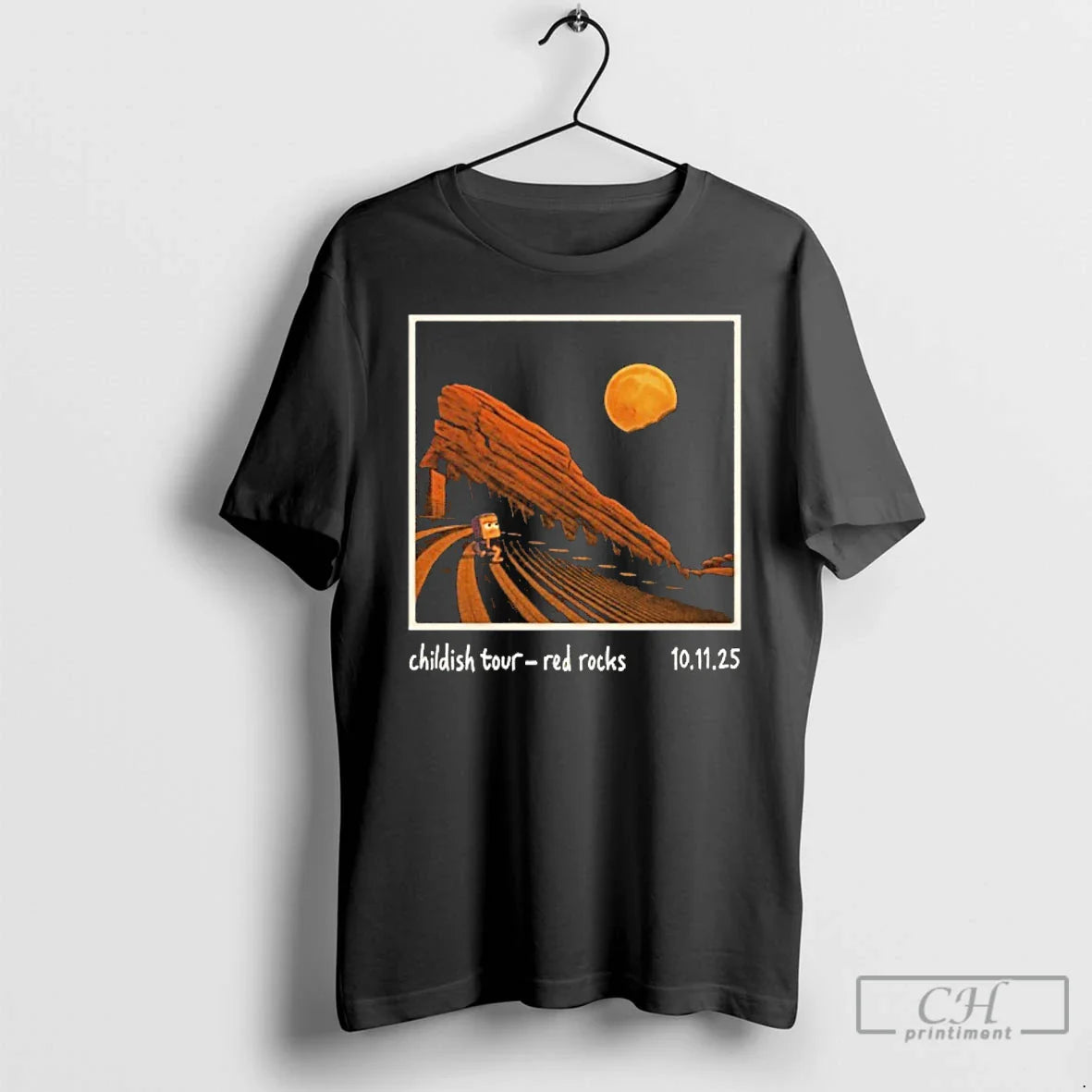Classic Lane 8 Childish Tour Morrison Colorado Red Rocks Oct 11 2025 T-Shirts, Hoodie, Sweatshirt - T-Shirt, Sweatshirt, Hoodie