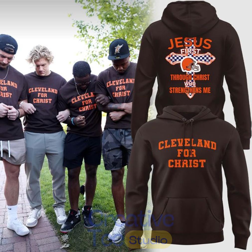 Cleveland For Christ Hoodie Unisex T-shirt, Sweatshirt, Hoodie, Long Sleeve Tee - T-Shirt, Sweatshirt, Hoodie