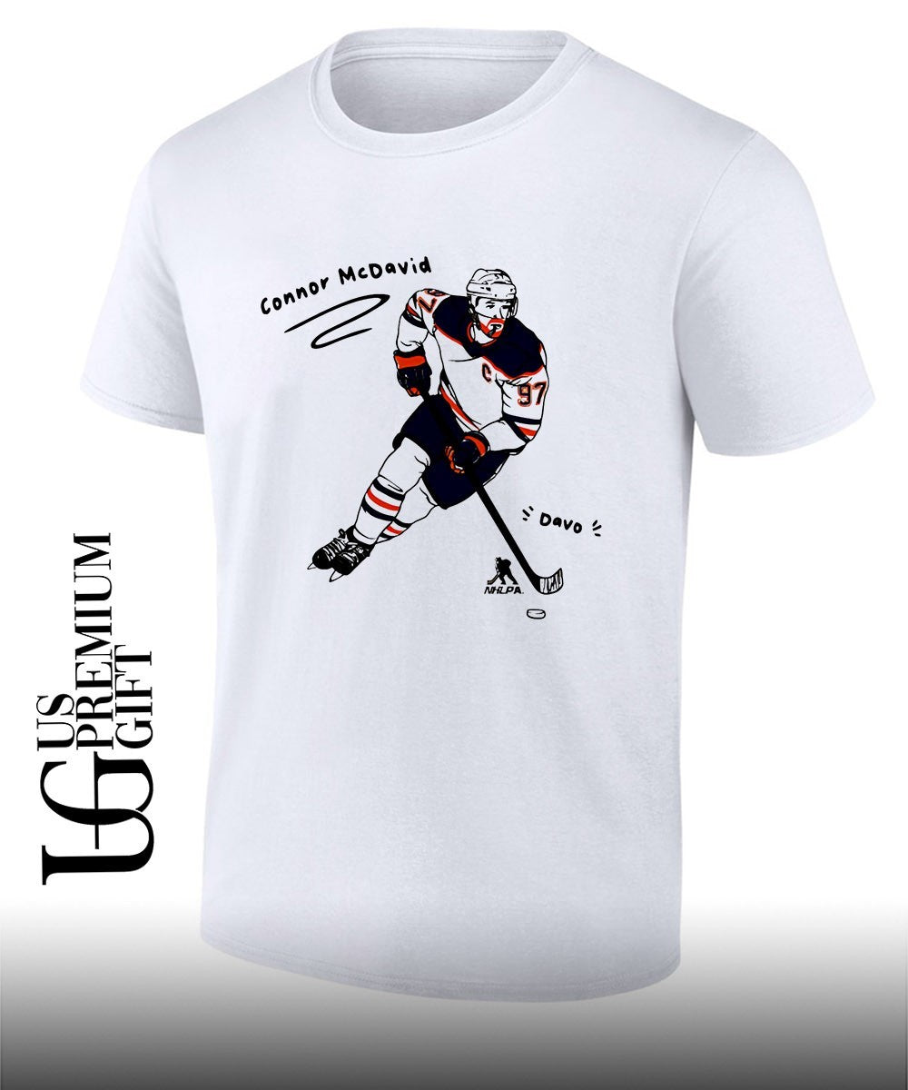 Connor McDavid Edmonton Oilers NHL Davo shirt Unisex T-shirt, Sweatshirt, Hoodie, Long Sleeve Tee - T-Shirt, Sweatshirt, Hoodie