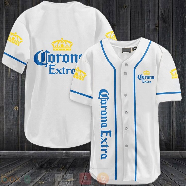 FASHION Corona Extra Baseball Jerseys Botton Shirt Unisex T-shirt, Sweatshirt, Hoodie, Long Sleeve Tee - T-Shirt, Sweatshirt, Hoodie
