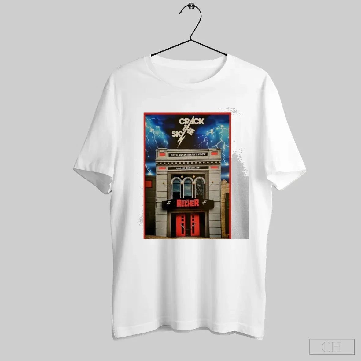 Crack Sky 50th Anniversary Show Recher Towson Md Tour Sep 06 2025 T-Shirts, Hoodie, Sweatshirt - T-Shirt, Sweatshirt, Hoodie
