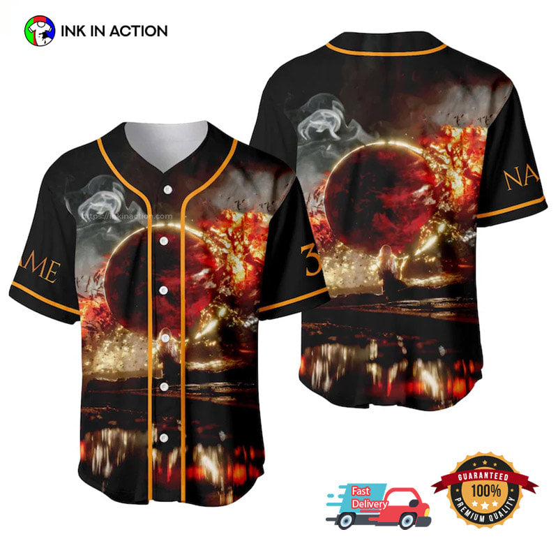 Custom Clair Obscur Expedition 33 Game Baseball Jersey Unisex T-shirt, Sweatshirt, Hoodie, Long Sleeve Tee - T-Shirt, Sweatshirt, Hoodie