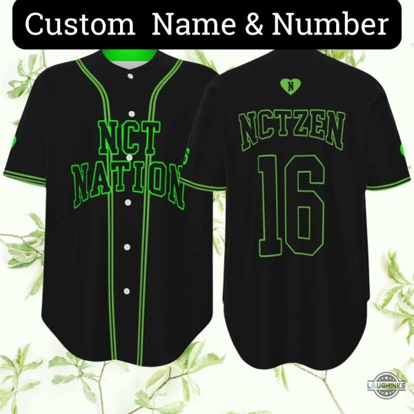 Custom Kpop Nct 127 Baseball Jersey Nct Dream Shirt Gift For Nct Nation Nctzen Unisex T-shirt, Sweatshirt, Hoodie, Long Sleeve Tee - T-Shirt, Sweatshirt, Hoodie