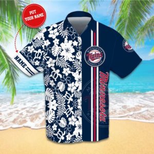 Custom Minnesota Twins Tropical Cool Hawaiian Shirt, Twins Hawaiian Shirt Unisex T-shirt, Sweatshirt, Hoodie, Long Sleeve Tee - T-Shirt, Sweatshirt, Hoodie