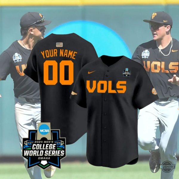 Custom Morgan Wallen Tennessee Vols Baseball Jersey Mlb Ut Volunteers 2024 College World Series Champions Black Jersey Shirts - T-Shirt, Sweatshirt, Hoodie