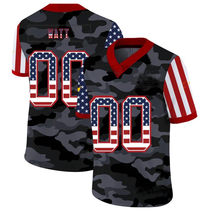 Custom B.Ravens American Team 32 and Number and Name 2020 Camo Salute to Service Limited Jersey Stitched American Football Jerseys football jersey product view 1