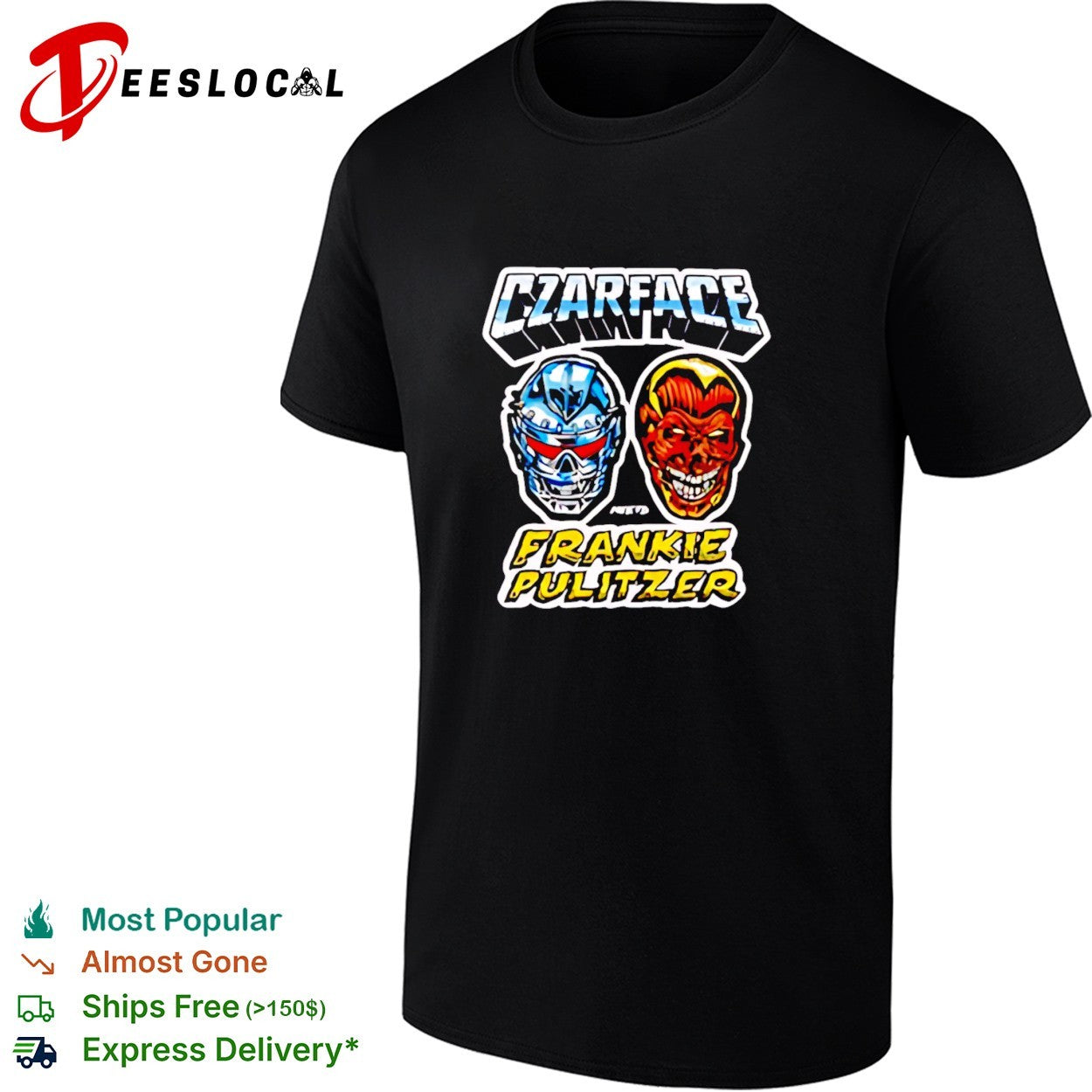 Czarface meets Frankie Pulitzer shirt Unisex T-shirt, Sweatshirt, Hoodie, Long Sleeve Tee - T-Shirt, Sweatshirt, Hoodie