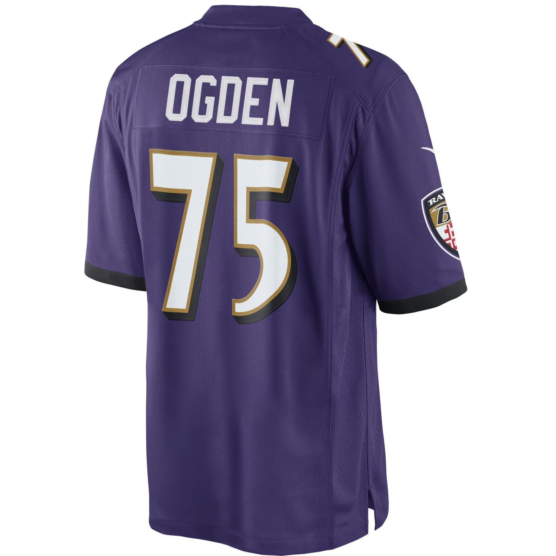 Mens Jonathan Ogden Purple Baltimore Ravens Retired Player Limited Jersey football jersey product view 3