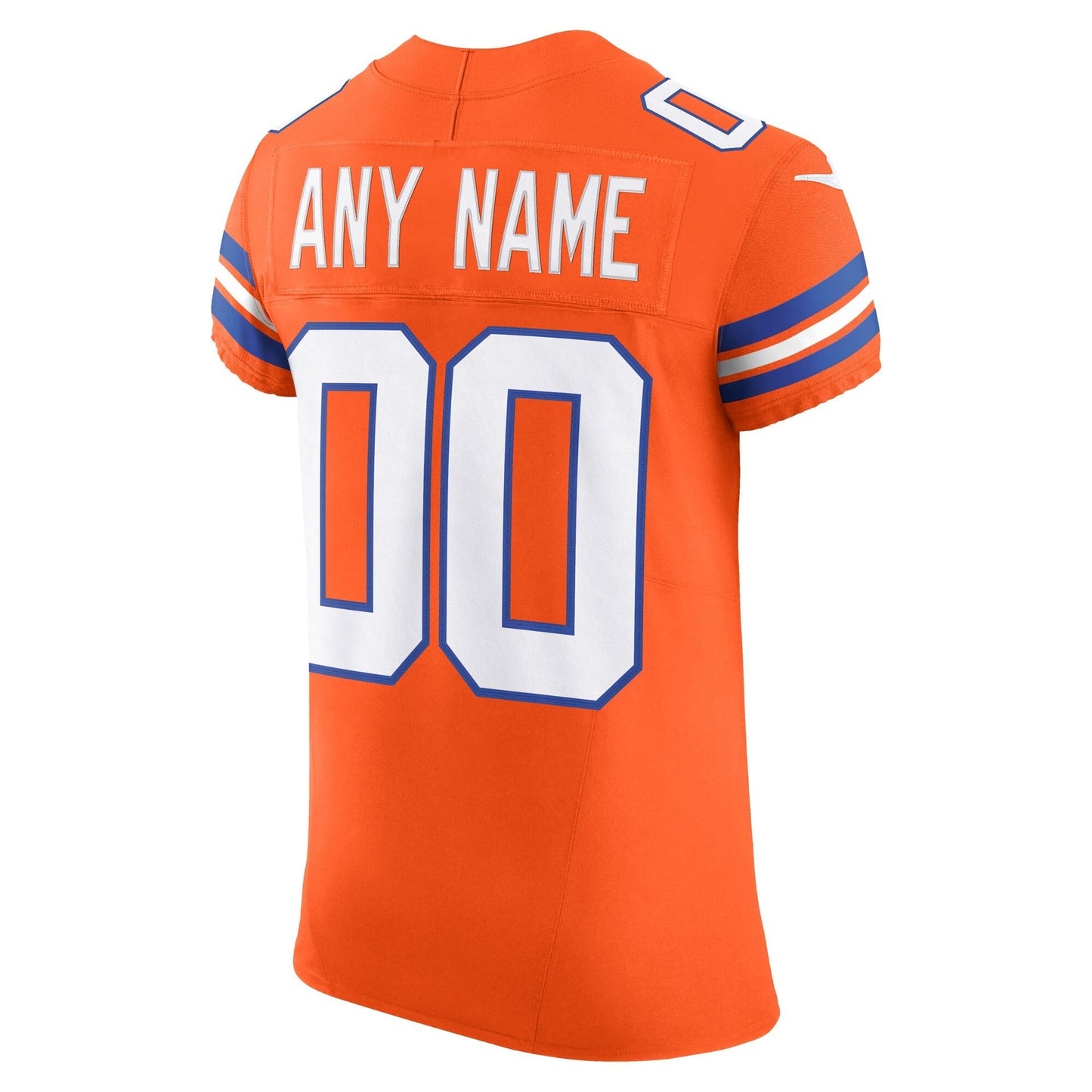 Denver Broncos Orange Alternate 2 Mile High Collection 1977 Throwback Vapor F.U.S.E. Elite Custom Jersey football jersey product view 1