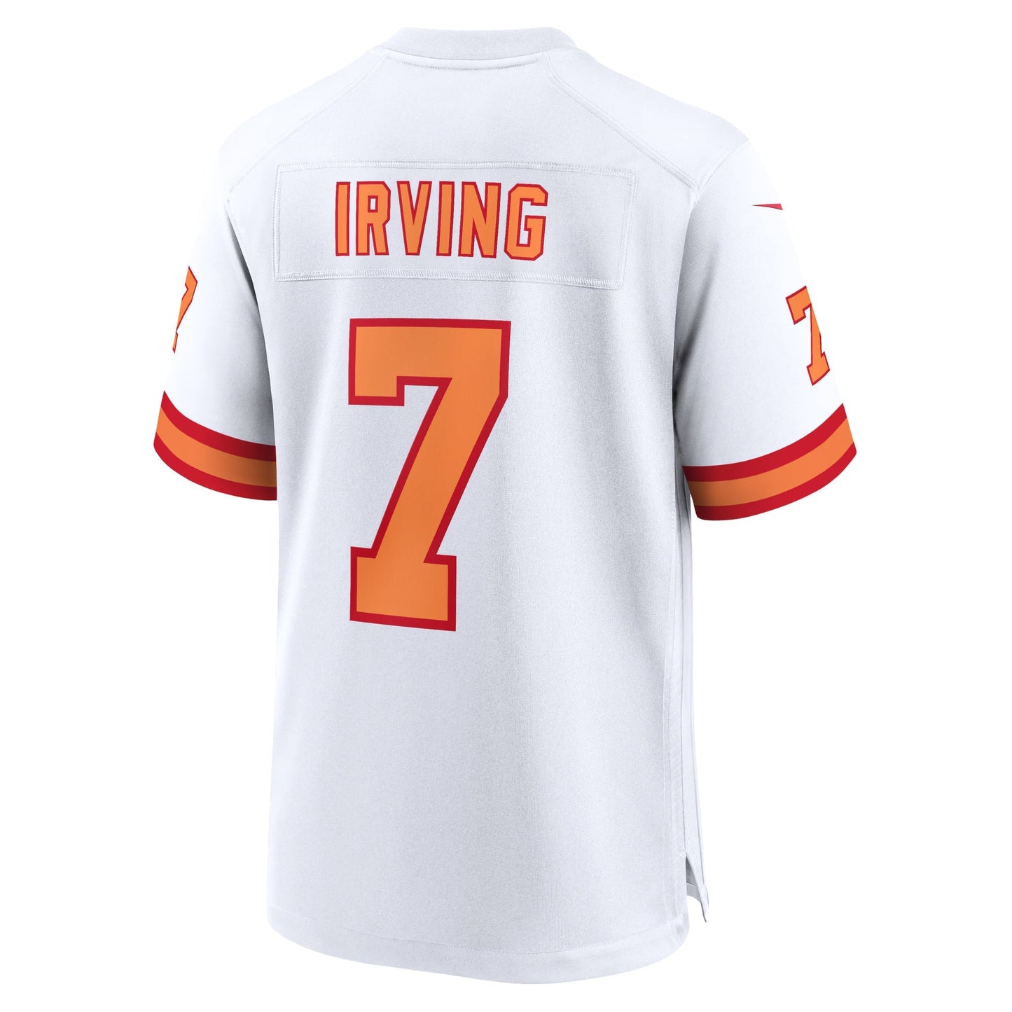 76 Tampa Bay Buccaneers Bucky Irving White Game Jersey football jersey product view 1