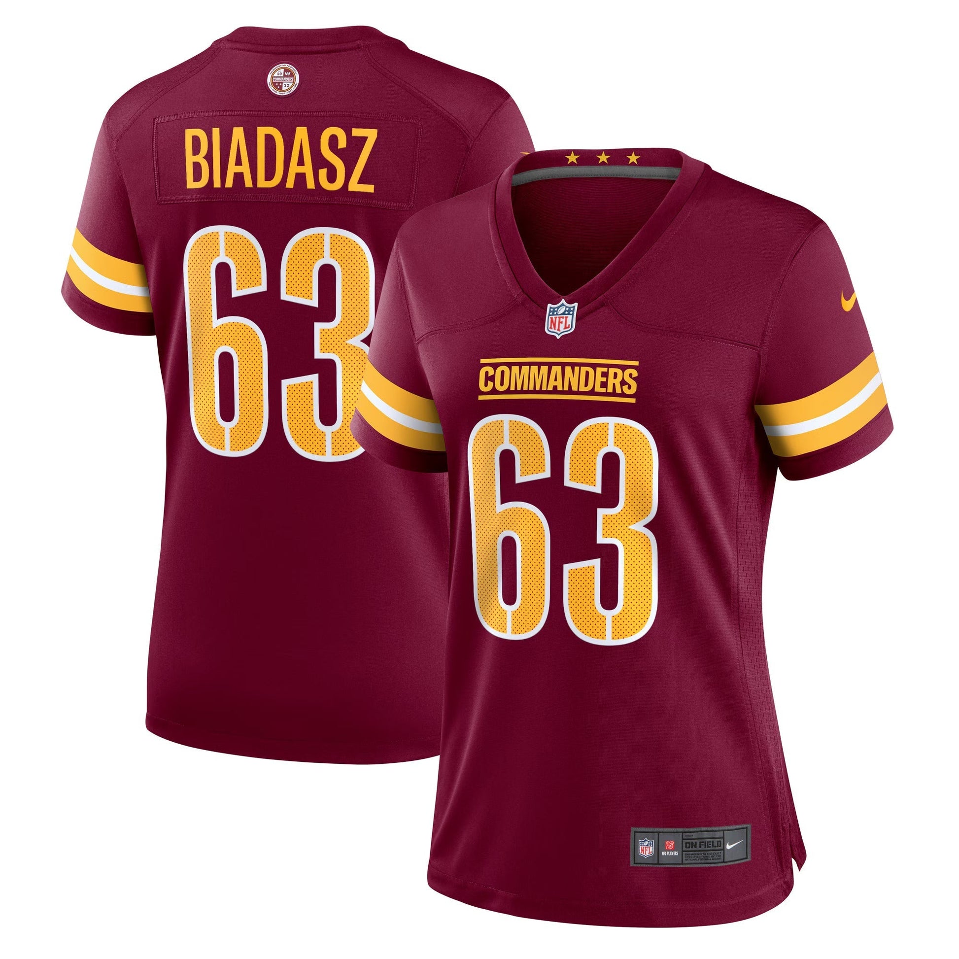 Arizona Cardinals Jordan Burch Cardinal Team Game Jersey basketball jersey product view 1