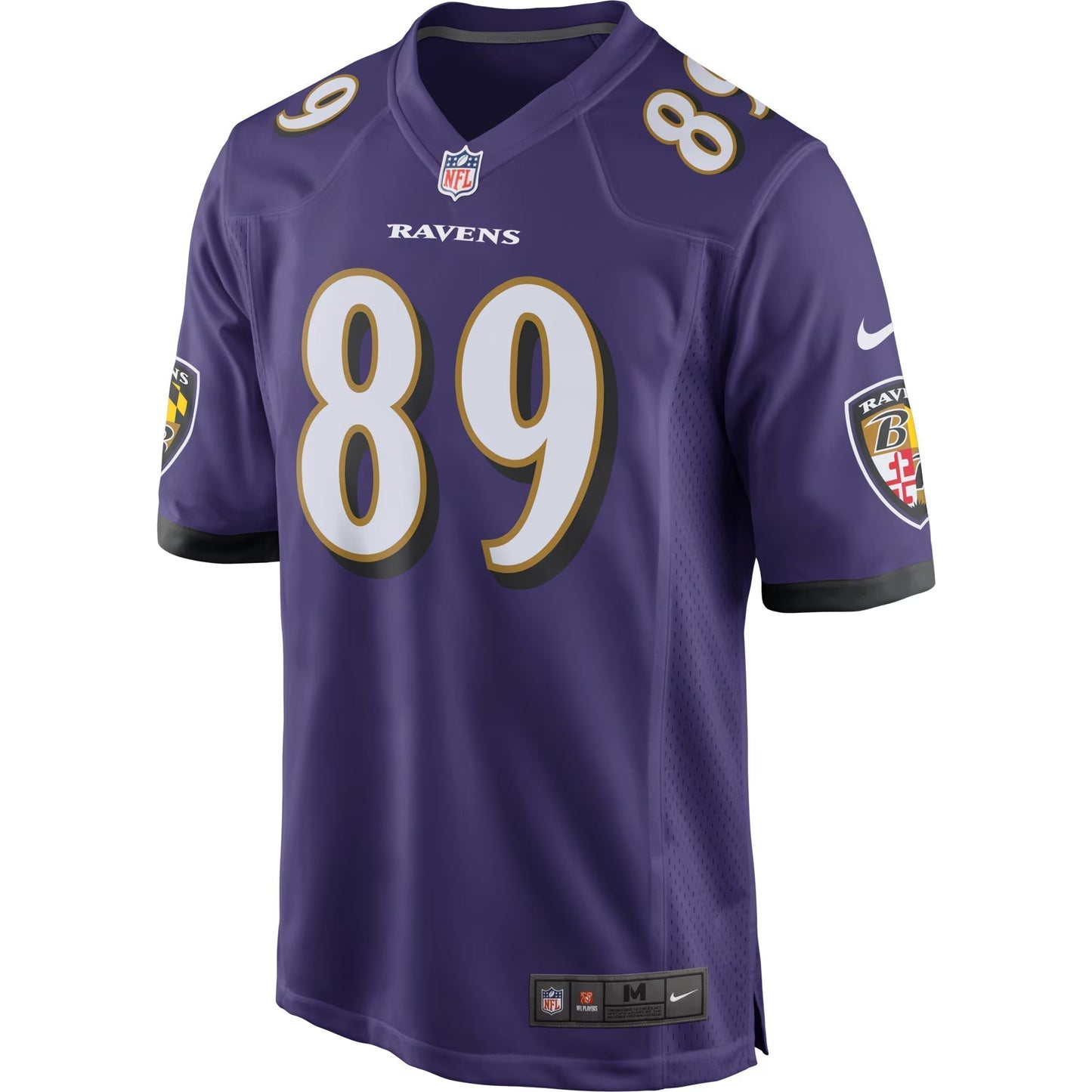 Baltimore Ravens Mark Andrews Purple Game Jersey football jersey product view 2