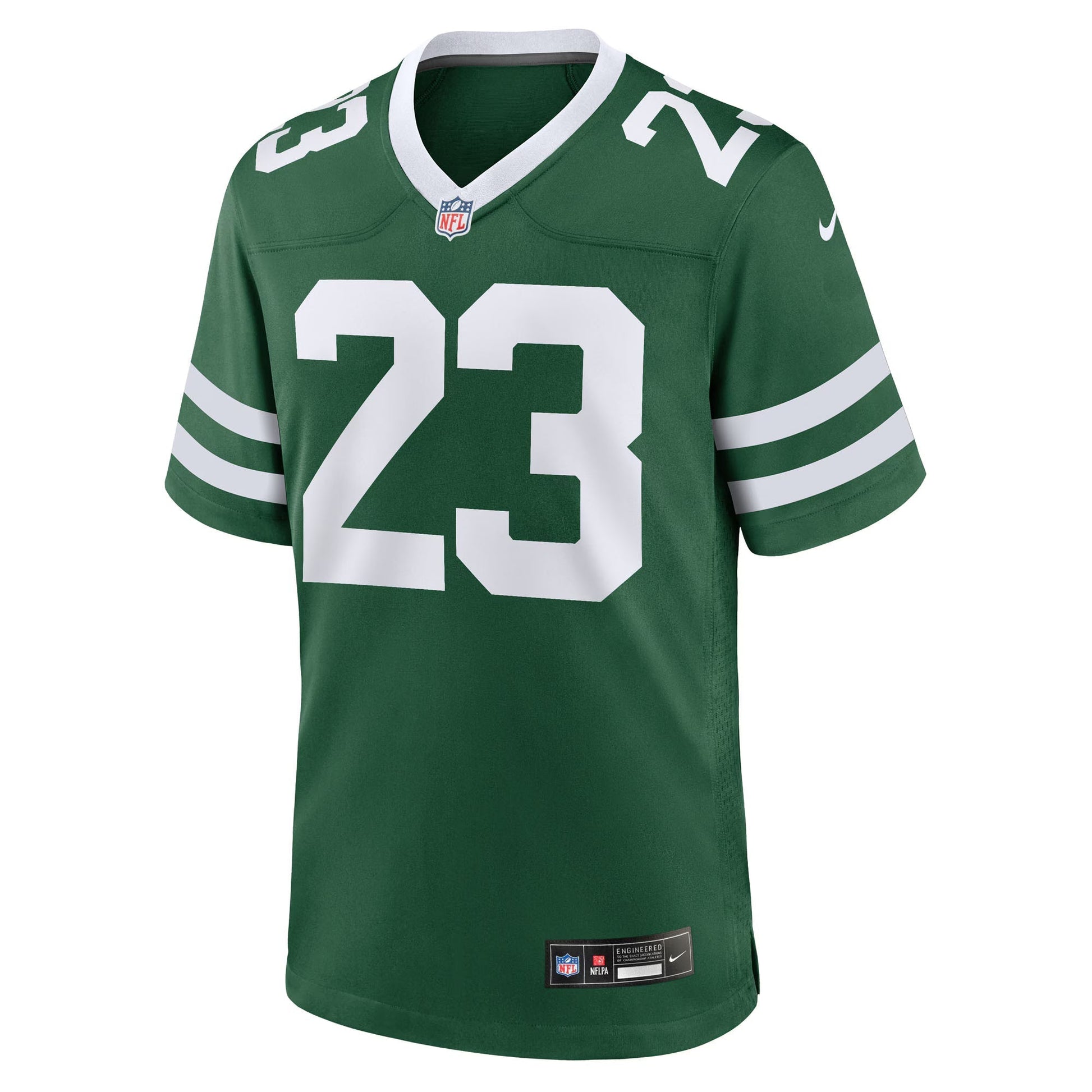 New York Jets Azareye'h Thomas Legacy Green Team Game Jersey football jersey product view 1