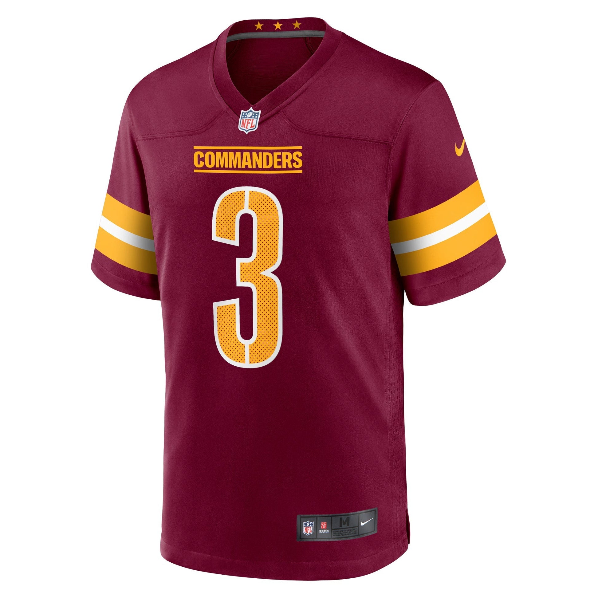 Washington Commanders Byron Pringle Burgundy Game Jersey football jersey product view 1