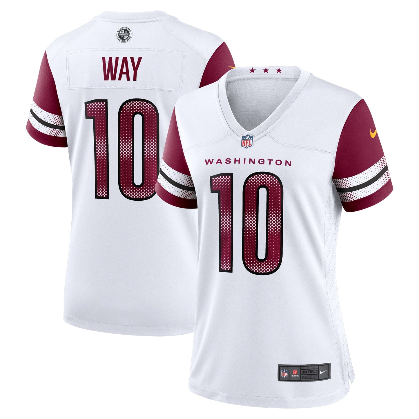 Arizona Cardinals Budda Baker Black Game Jersey football jersey product view 1