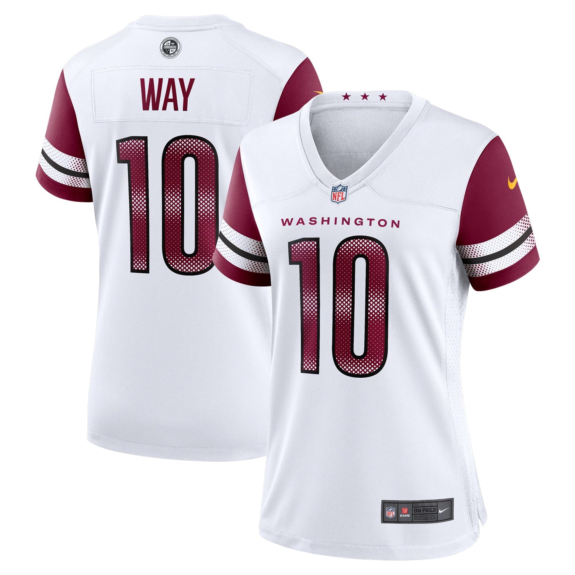 Arizona Cardinals Budda Baker Black Game Jersey football jersey product view 1