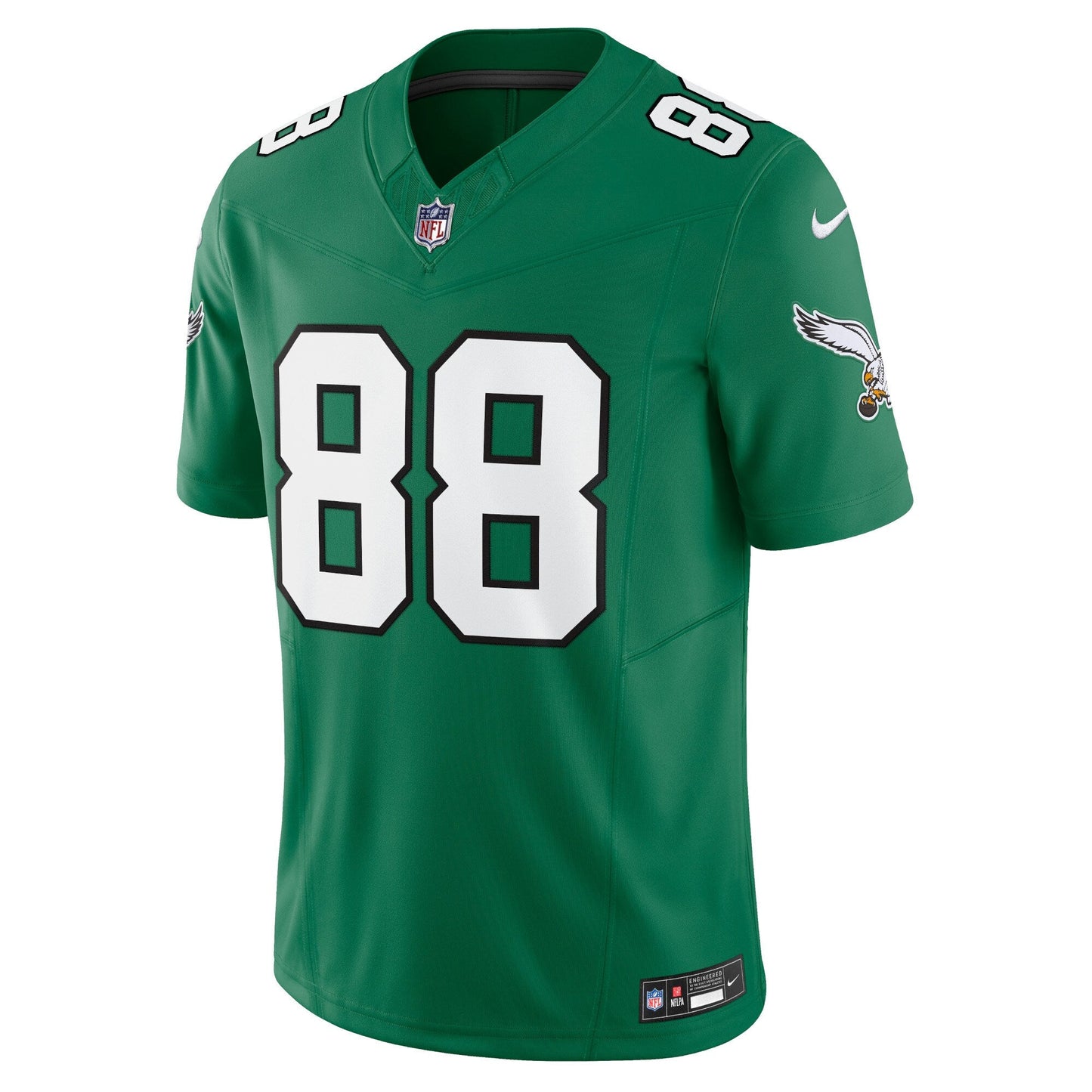 Philadelphia Eagles Dallas Goedert Kelly Green Vapor F.U.S.E. Limited Jersey football jersey product view 1