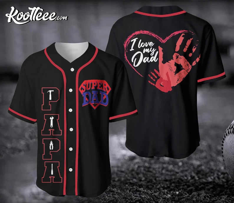 Dada Gift For Dad Fathers day Gift Baseball Jersey Unisex T-shirt, Sweatshirt, Hoodie, Long Sleeve Tee - T-Shirt, Sweatshirt, Hoodie