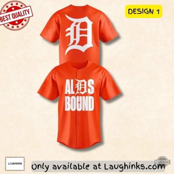 Detroit Tigers Alds Bound 2025 Baseball Jersey Unisex T-shirt, Sweatshirt, Hoodie, Long Sleeve Tee - T-Shirt, Sweatshirt, Hoodie