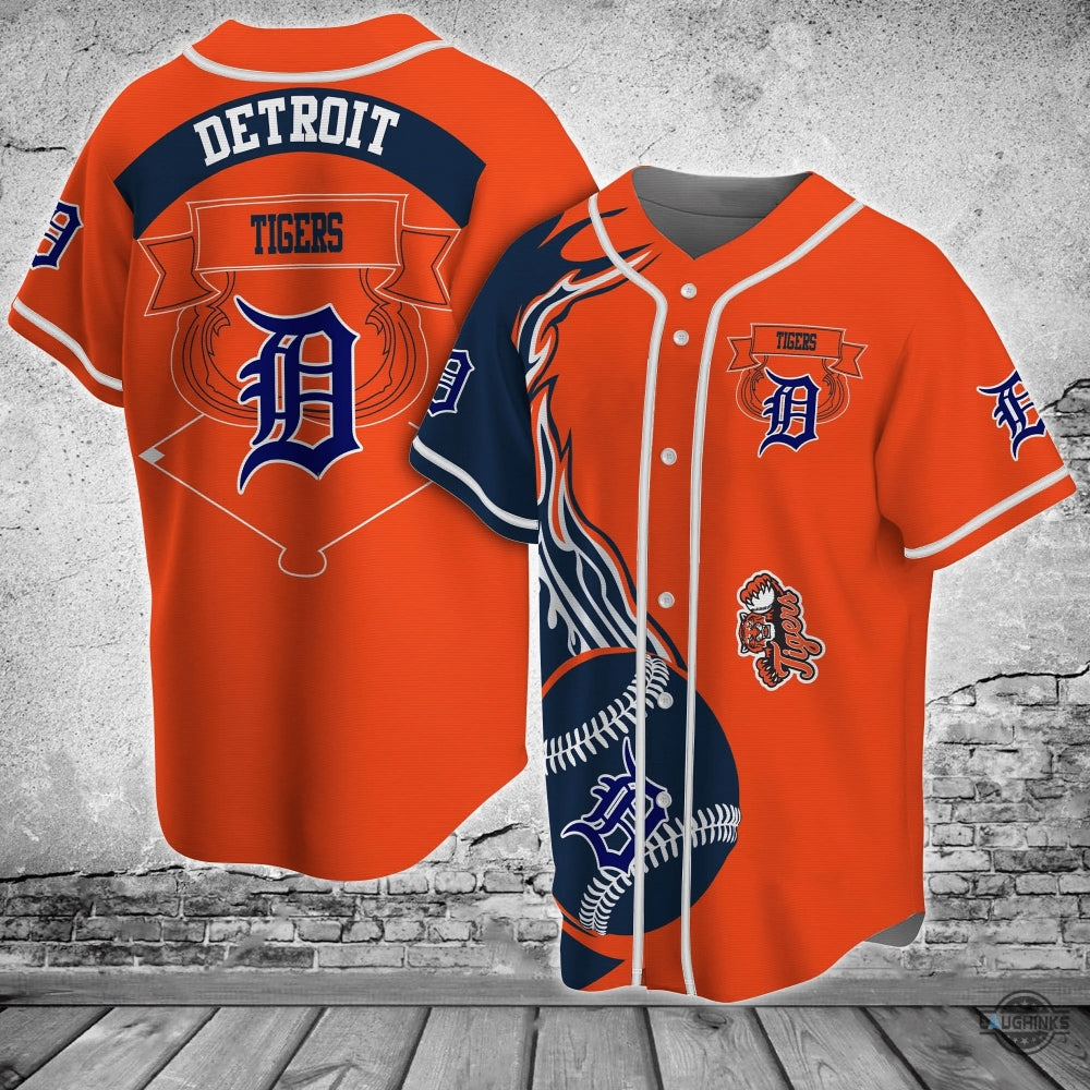 Detroit Tigers Mlb Baseball Jersey Shirt Classic All Over Printed Tigers Uniform Jerseys Near Me 2023 Custom Gift For Fans - T-Shirt, Sweatshirt, Hoodie