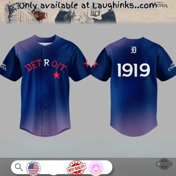 Detroit Tigers Stars Negro Leagues Commemorative Baseball Jersey Shirt Sga 6 14 2025 New Unisex T-shirt, Sweatshirt, Hoodie, Long Sleeve Tee - T-Shirt, Sweatshirt, Hoodie