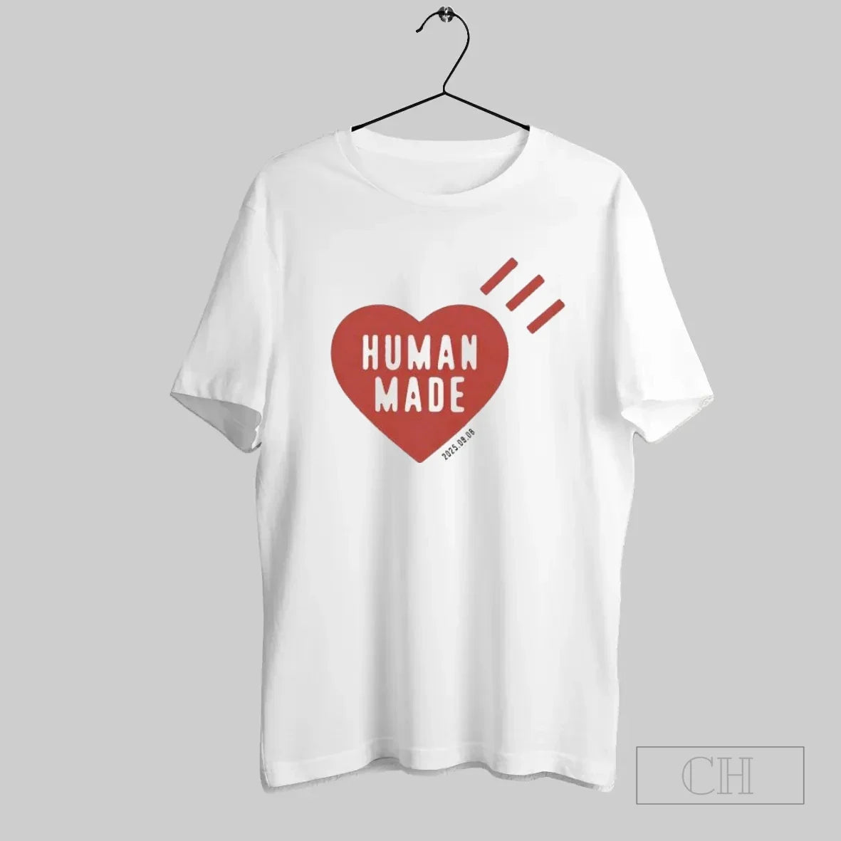 Djosktco Heart Human Made 2025 09 08 Three Red Lines Loves T-Shirts, Hoodie, Sweatshirt - T-Shirt, Sweatshirt, Hoodie