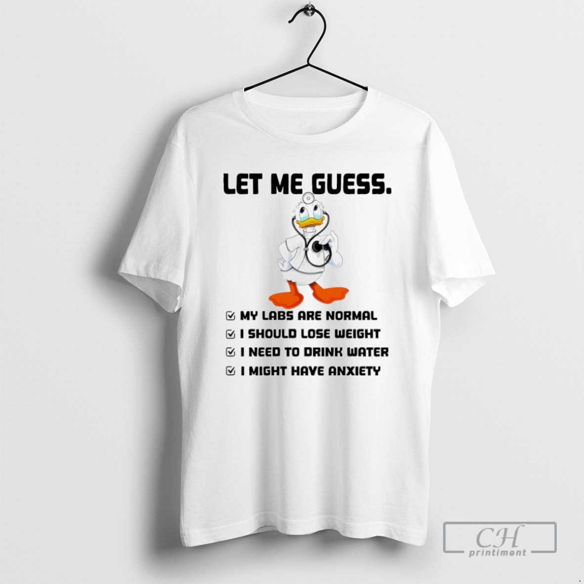 Doctor Duck Let Me Guess My Labs Are Normal I Should Lose Weight I Need T-Shirts, Hoodie, Sweatshirt - T-Shirt, Sweatshirt, Hoodie