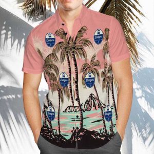Dodgers Pink Coconut Grove Hawaiian Shirt, LA Dodgers Hawaiian Shirt Unisex T-shirt, Sweatshirt, Hoodie, Long Sleeve Tee - T-Shirt, Sweatshirt, Hoodie