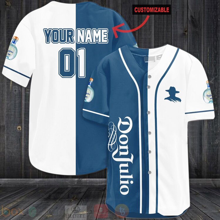 FASHION Don Julio Personalized Baseball Jerseys Botton Shirt Unisex T-shirt, Sweatshirt, Hoodie, Long Sleeve Tee - T-Shirt, Sweatshirt, Hoodie