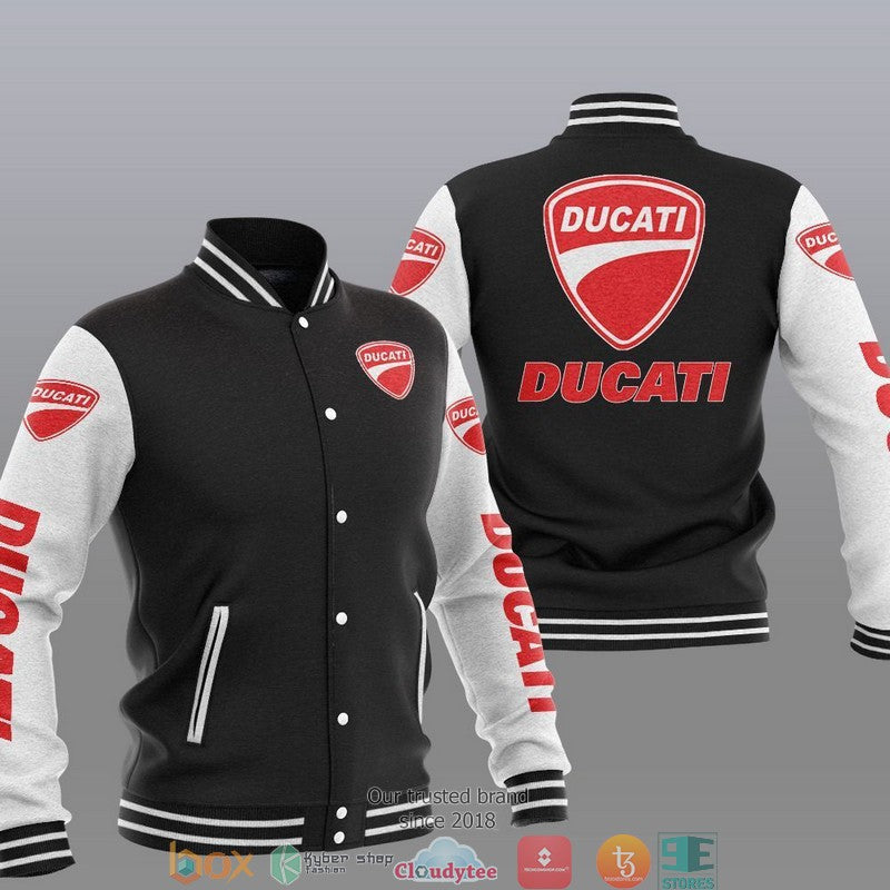 Ducati Car brand Baseball Jacket Unisex T-shirt, Sweatshirt, Hoodie, Long Sleeve Tee - T-Shirt, Sweatshirt, Hoodie