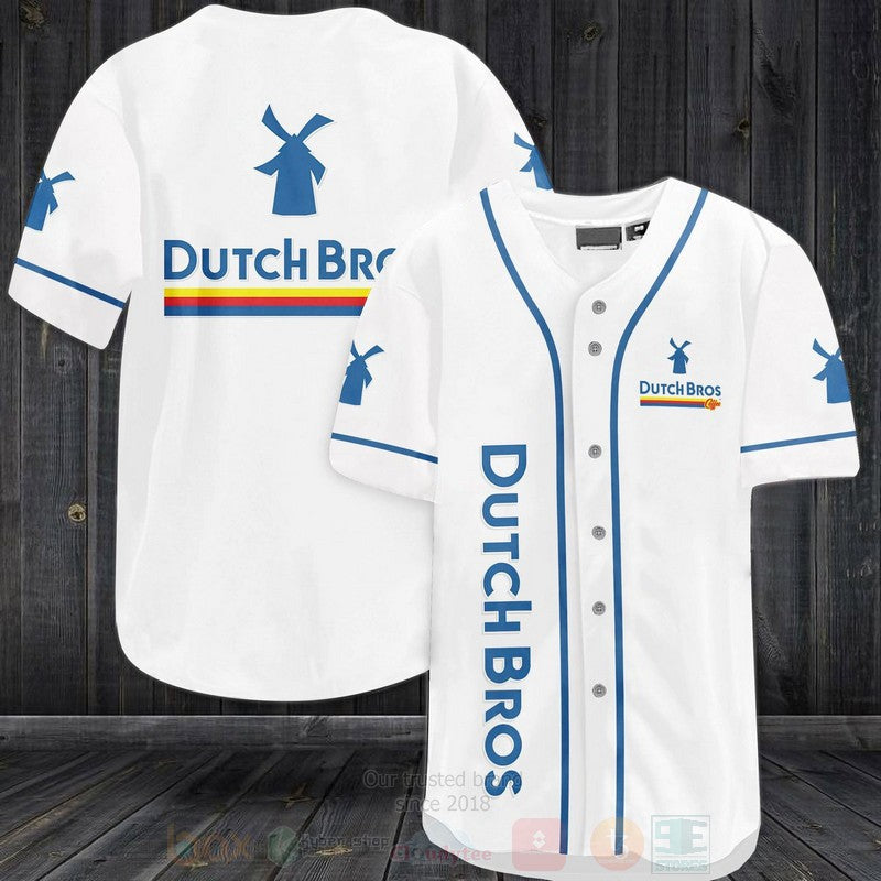 FASHION Dutch Bros Coffee Baseball Jerseys Botton Shirt Unisex T-shirt, Sweatshirt, Hoodie, Long Sleeve Tee - T-Shirt, Sweatshirt, Hoodie