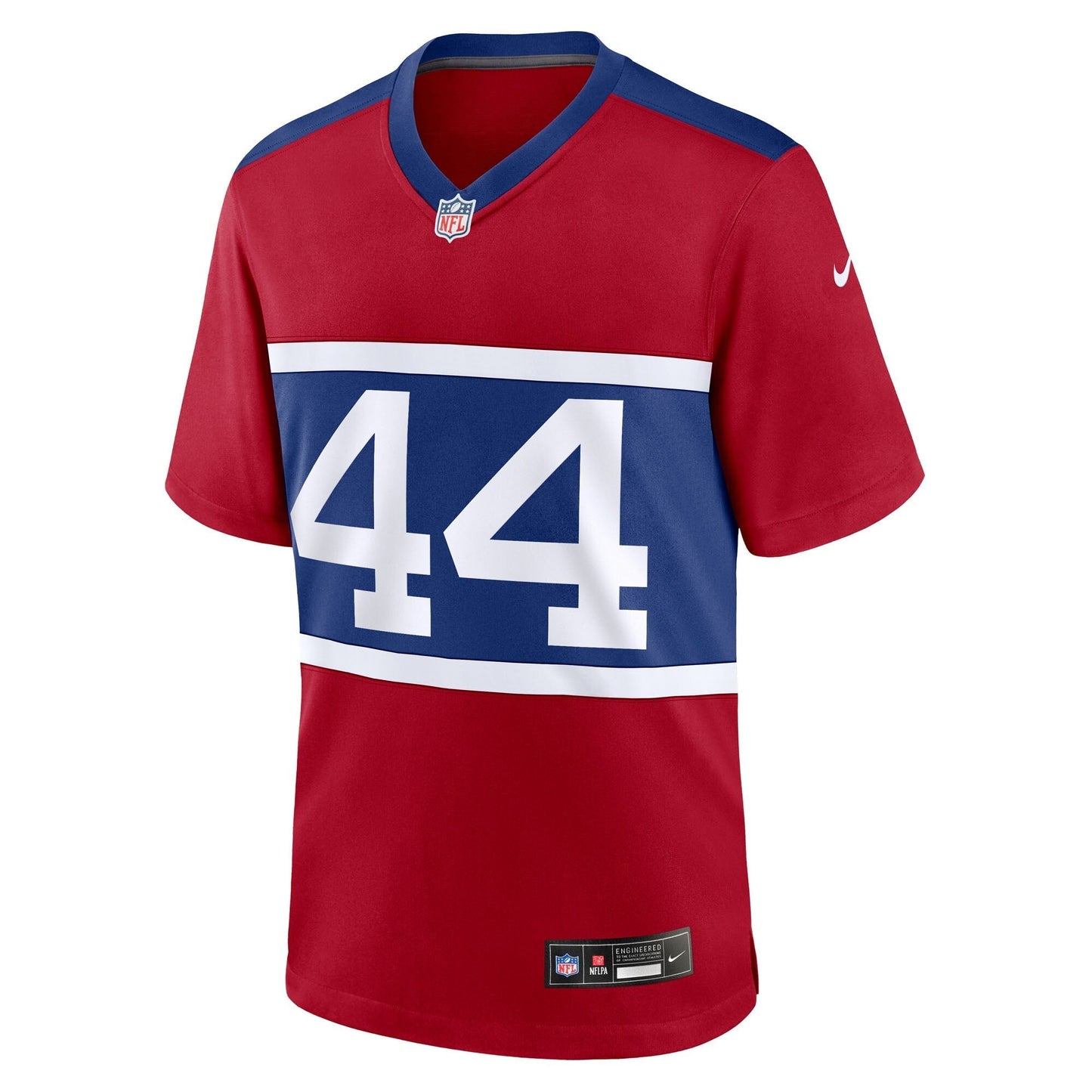 New York Giants Cam Skattebo Red Alternate Century Red Game Jersey football jersey product view 2