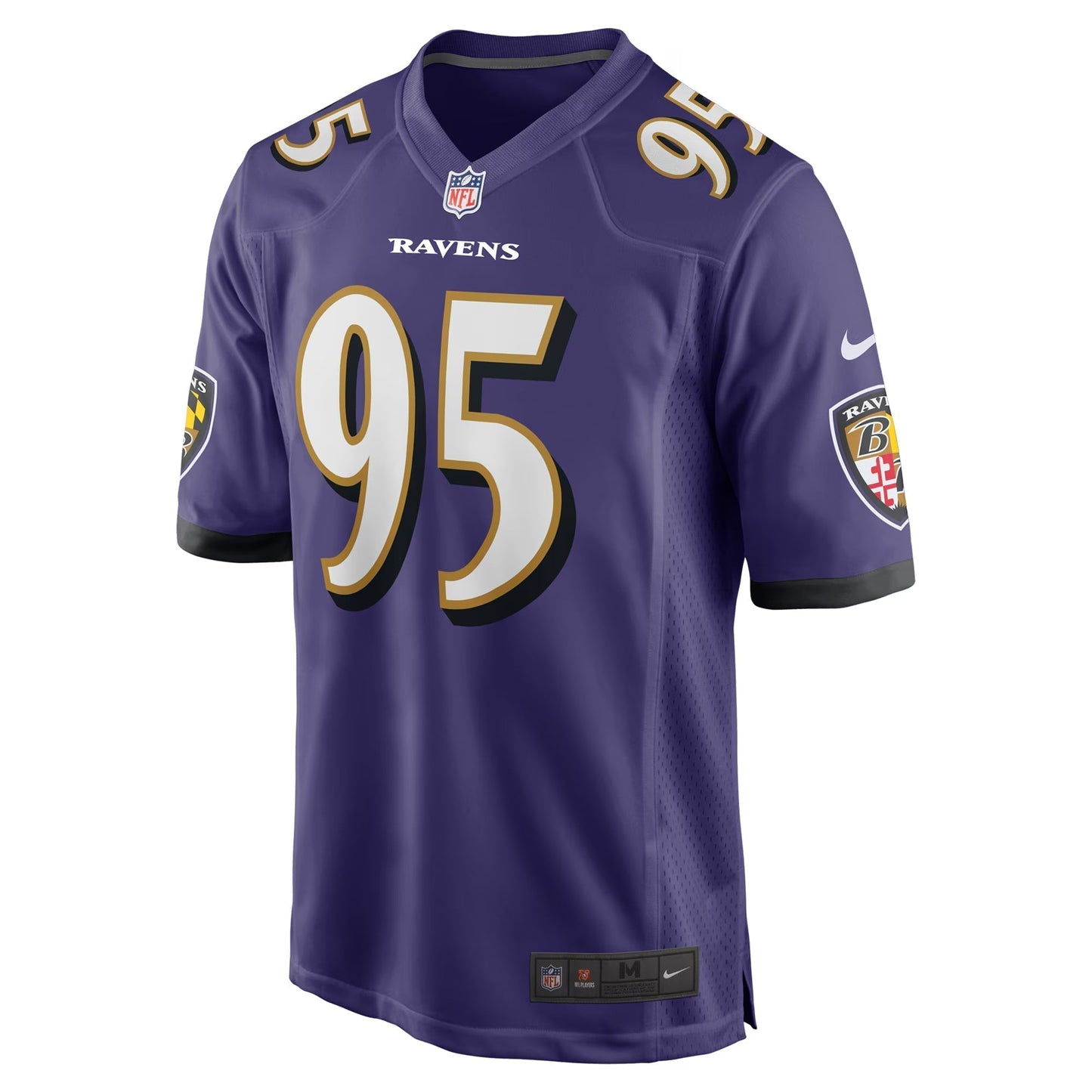 Baltimore Ravens Tavius Robinson Purple Team Game Jersey football jersey product view 2