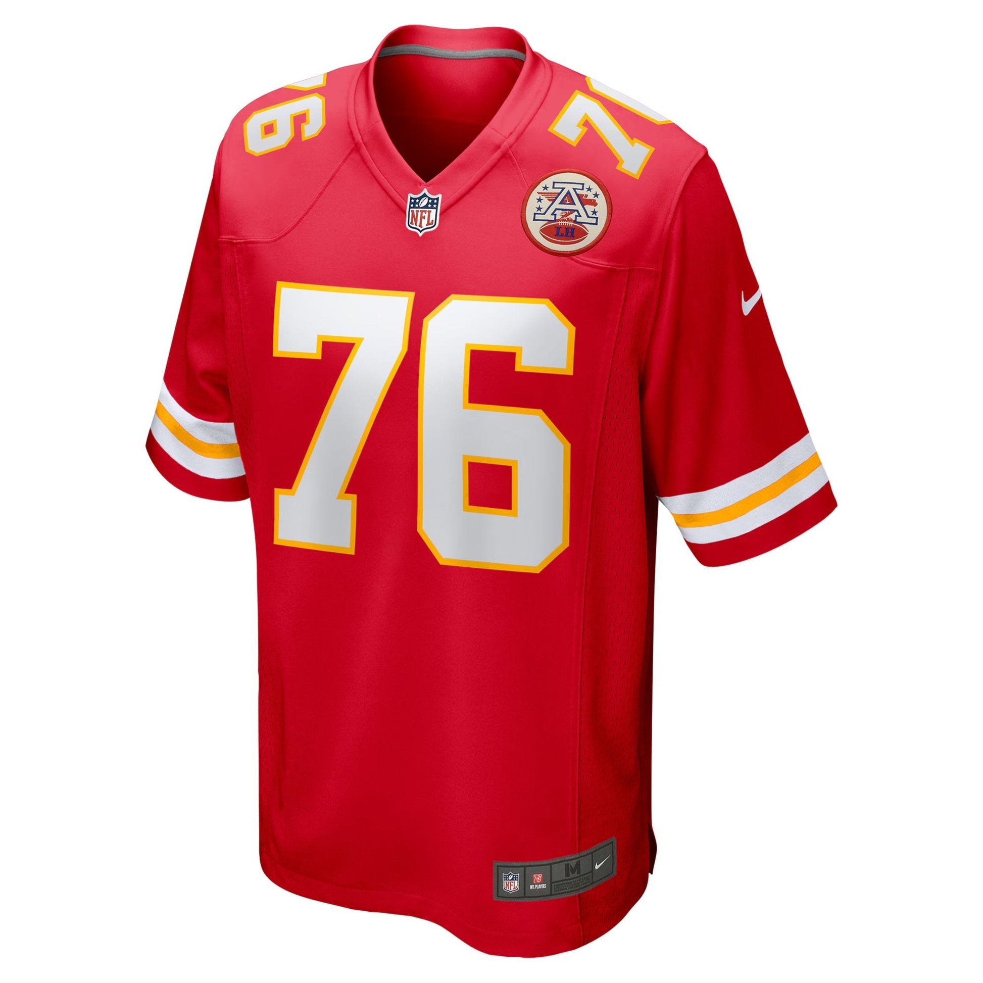 Kansas City Chiefs Kingsley Suamataia Red Game Jersey football jersey product view 2