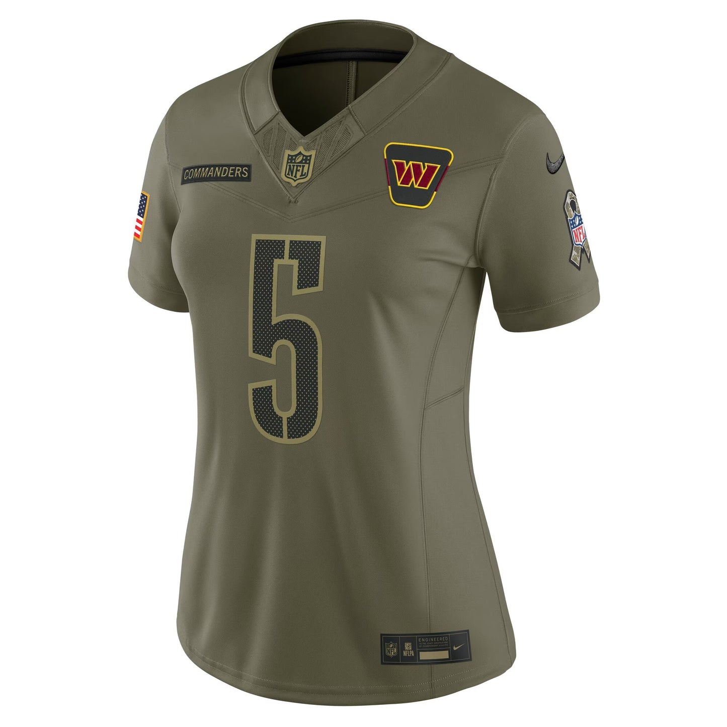 Arizona Cardinals Trey McBride Black Alternate Game Jersey football jersey product view 1