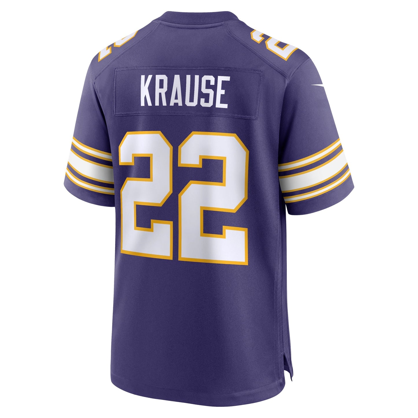 Minnesota Vikings Paul Krause Purple Retired Player Alternate Game Jersey football jersey product view 1