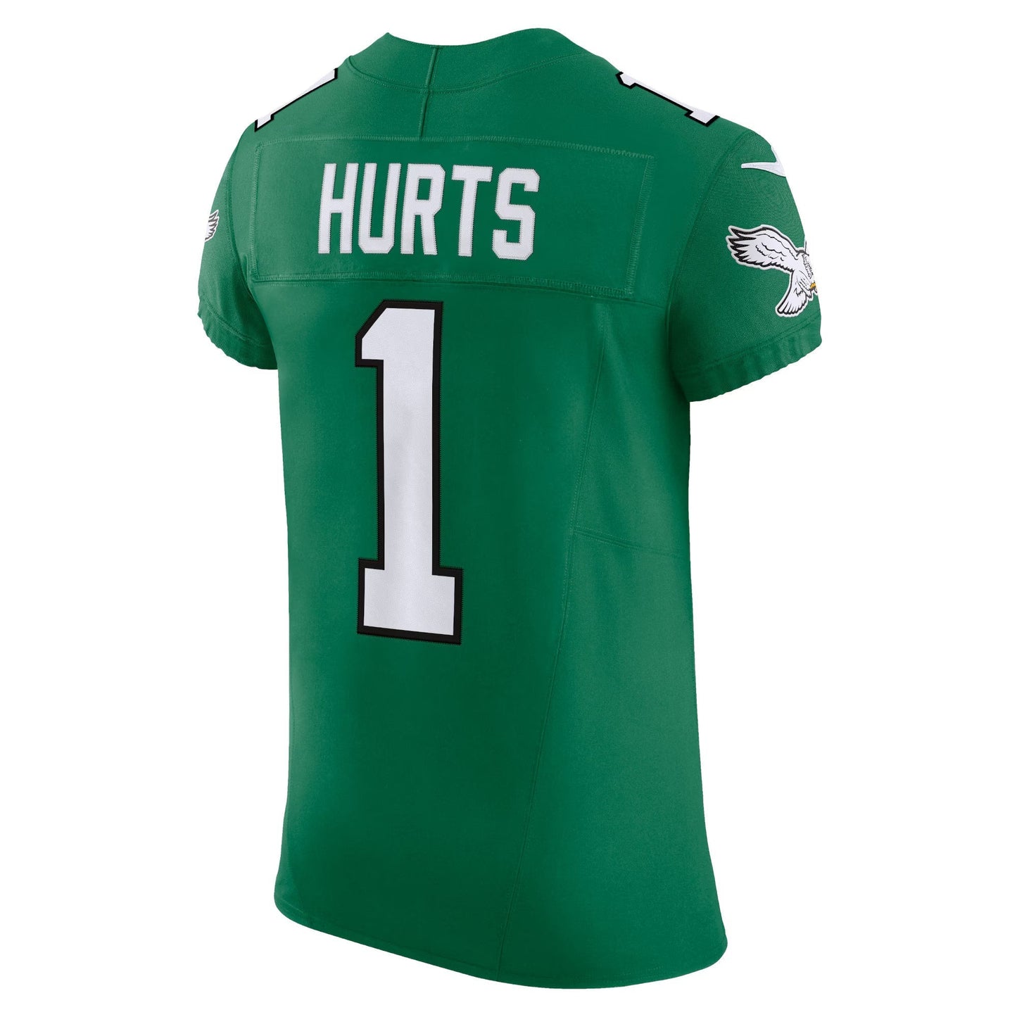 Philadelphia Eagles Jalen Hurts Kelly Green 2nd Alternate Vapor F.U.S.E. Elite Jersey football jersey product view 1