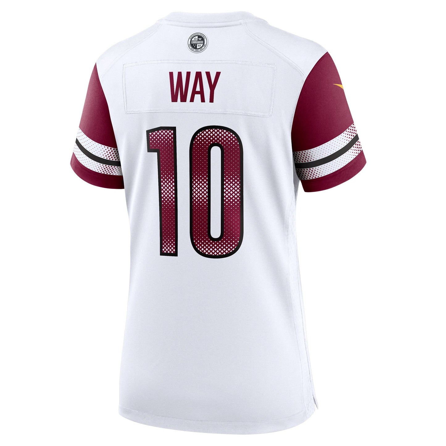 Arizona Cardinals Budda Baker Black Game Jersey football jersey product view 2