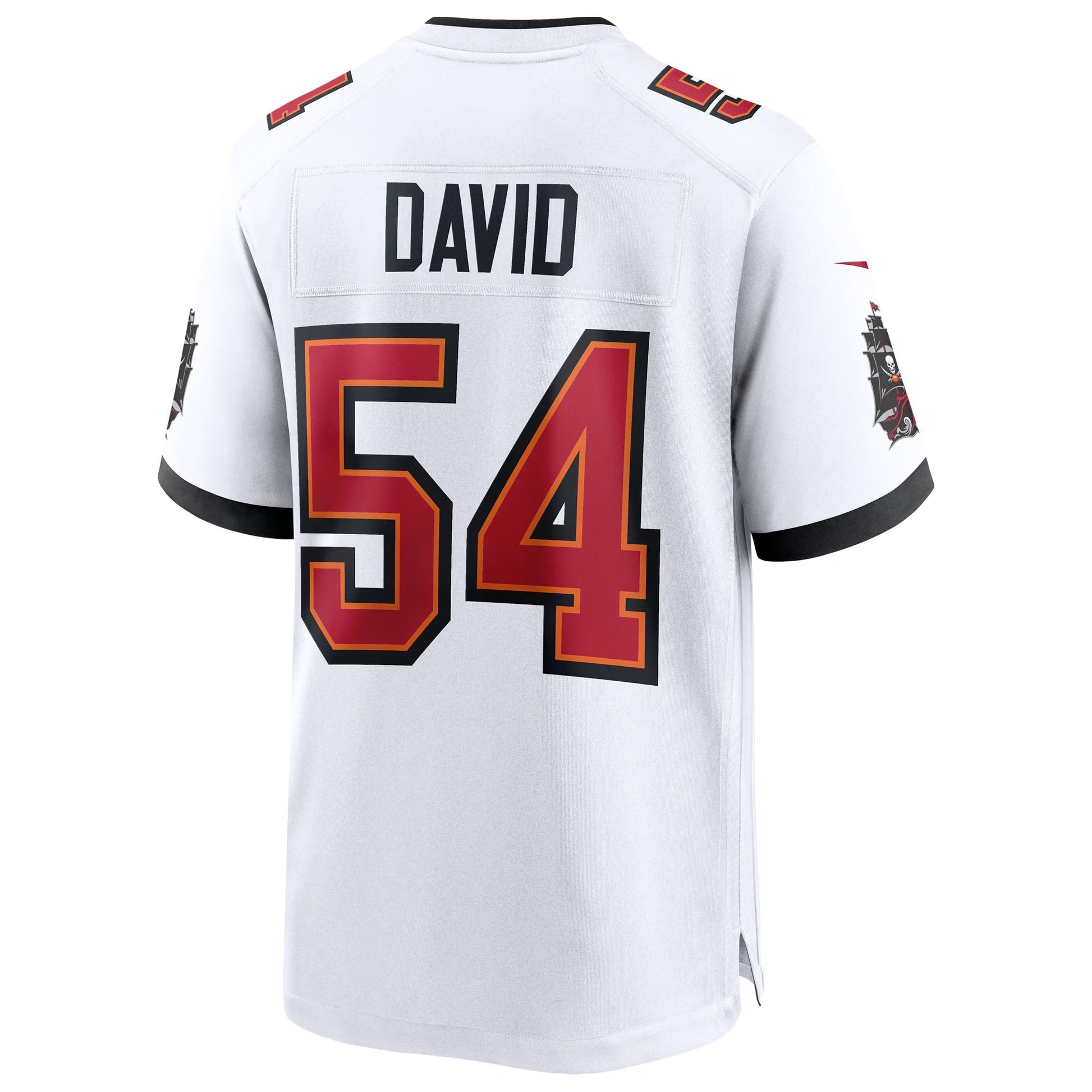 Tampa Bay Buccaneers Lavonte David White 50th Season White Game Jersey football jersey product view 2