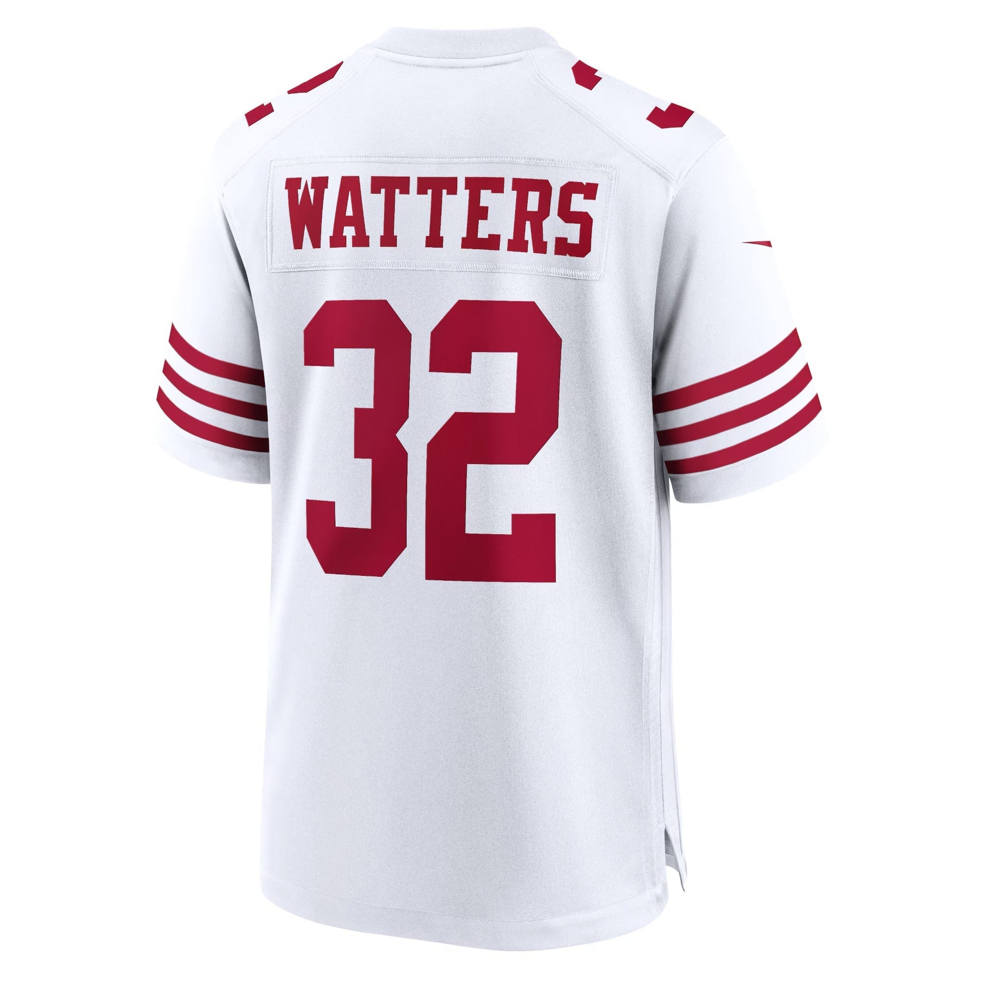 San Francisco 49ers Ricky Watters White Retired Player Game Jersey football jersey product view 2