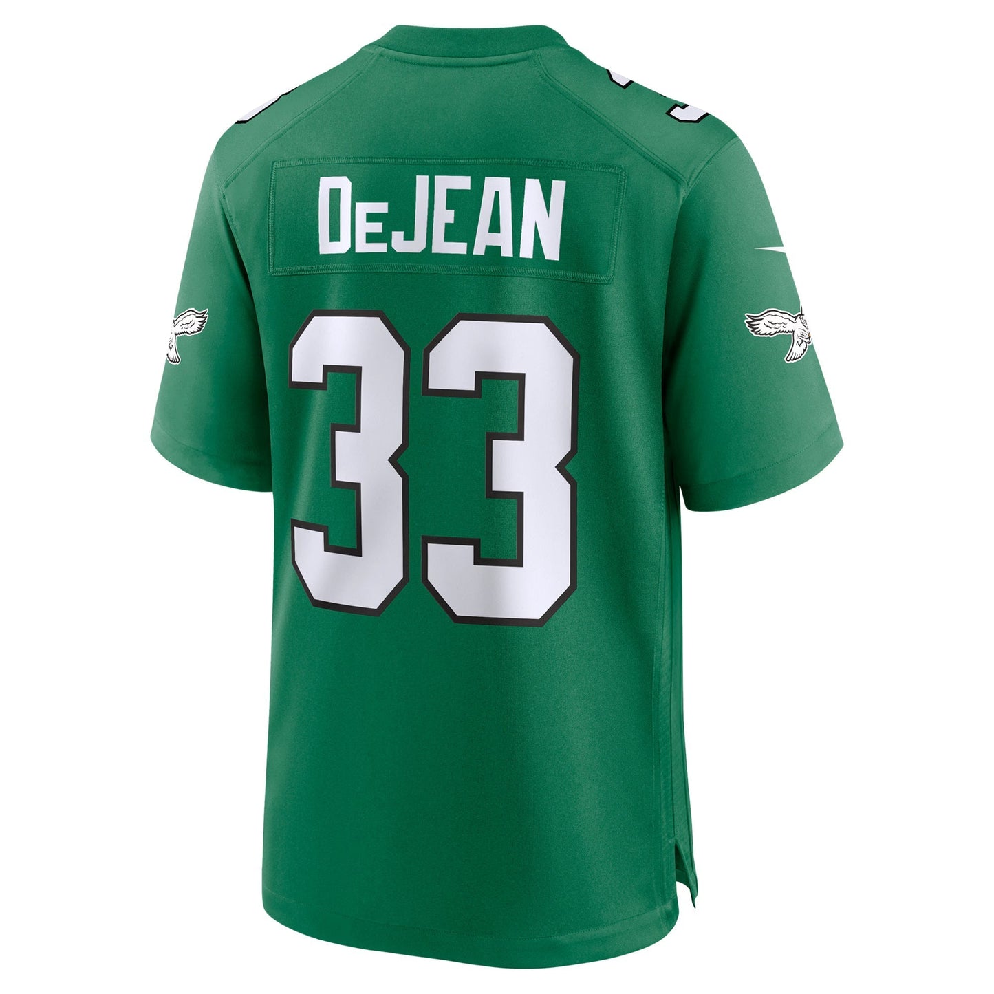 Philadelphia Eagles Cooper DeJean Kelly Green Alternate Game Jersey football jersey product view 2