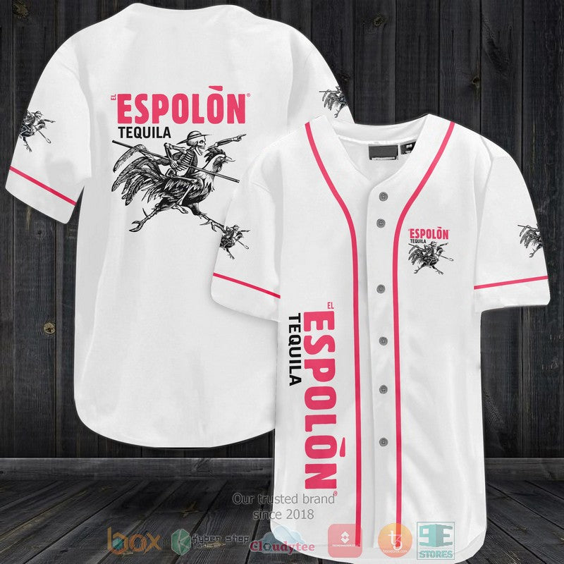 Espolon Tequila white Baseball shirt Unisex T-shirt, Sweatshirt, Hoodie, Long Sleeve Tee - T-Shirt, Sweatshirt, Hoodie