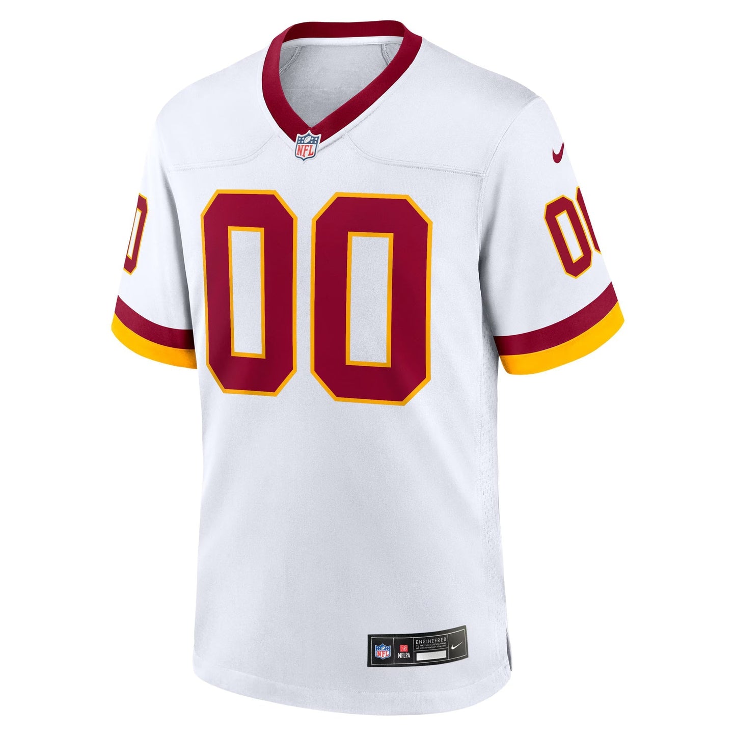 Washington Commanders White Game Super Bowl Era Custom Jersey football jersey product view 1