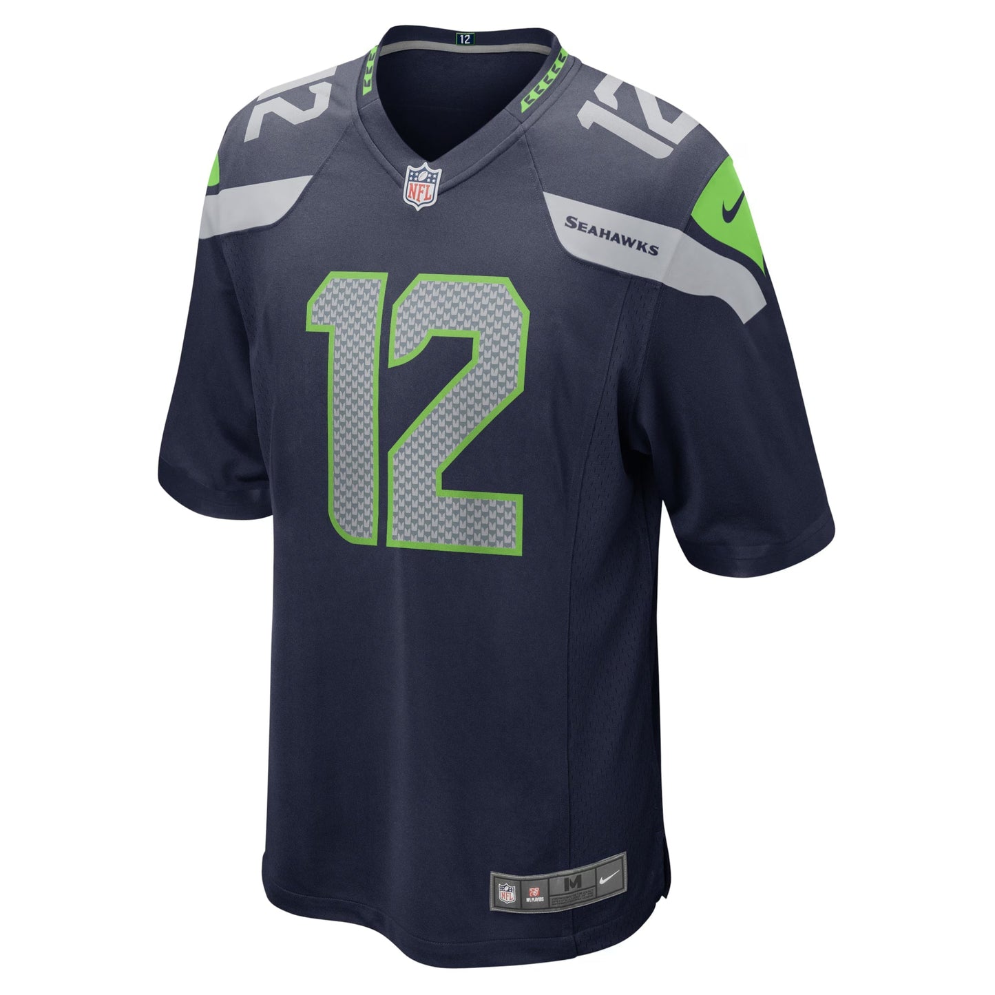Seattle Seahawks 12s College Navy Game Team Jersey football jersey product view 1