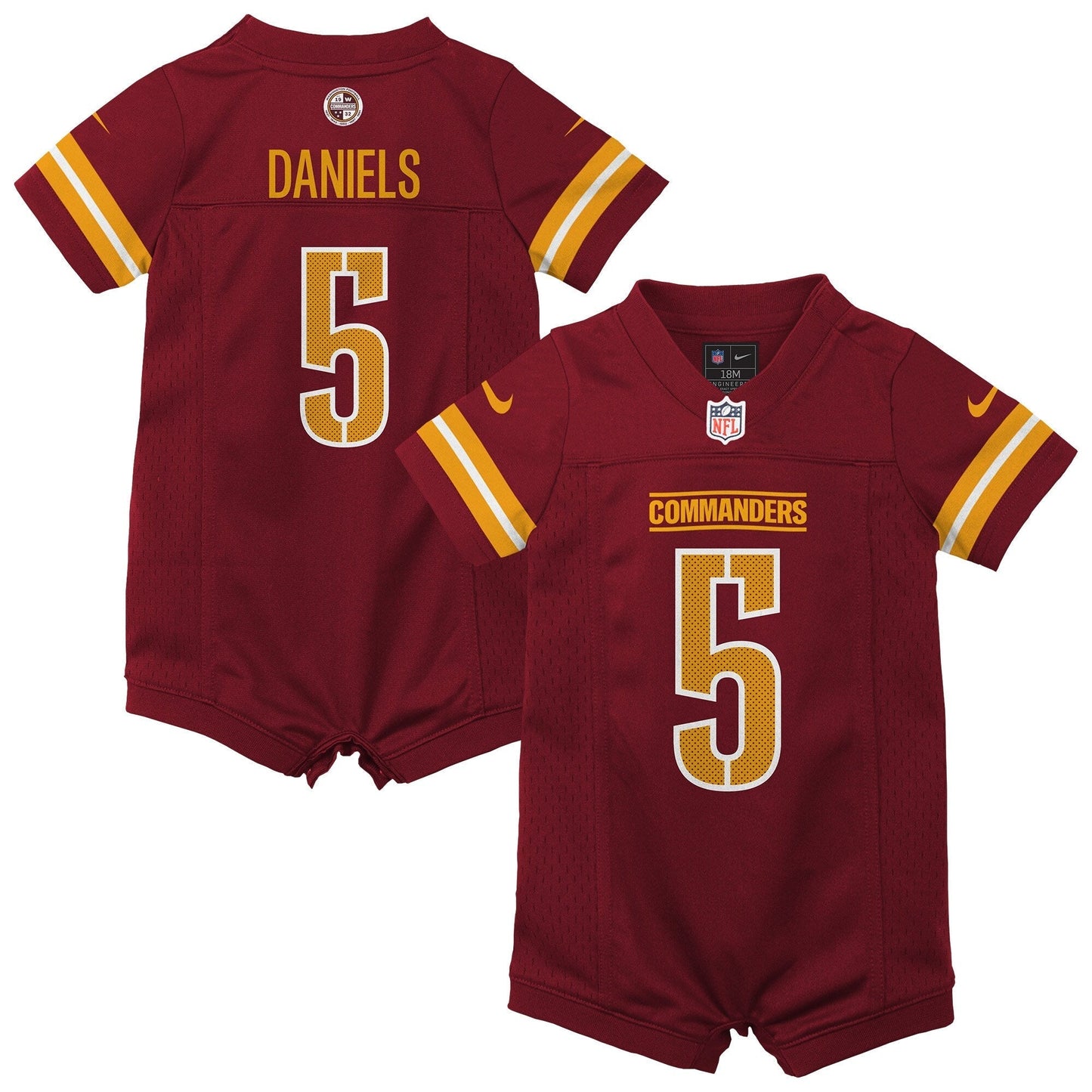 Arizona Cardinals Trey Benson Cardinal Team Game Jersey football jersey product view 1